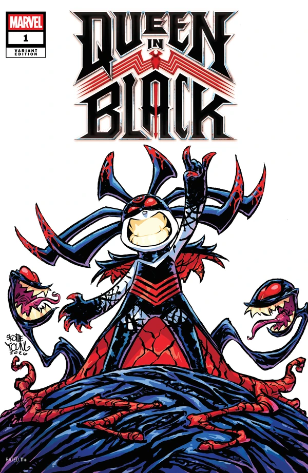 Queen In Black: Skottie Young Variant #1 - Cover 11